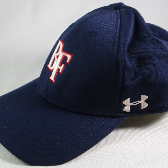 Under Armour Heatgear Men's Dark Blue BF Stretch Back Baseball Cap Hat, LG/XL - Picture 2 of 5